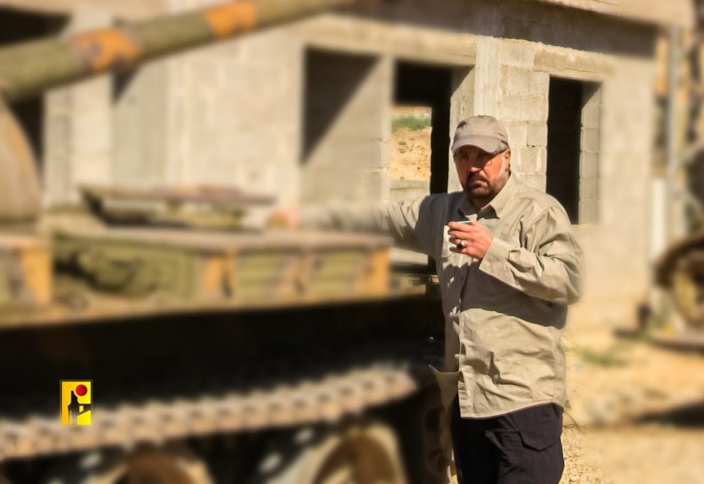 Hezbollah Senior Commander Martyr Sayyed Fouad Shokr present on battlefield